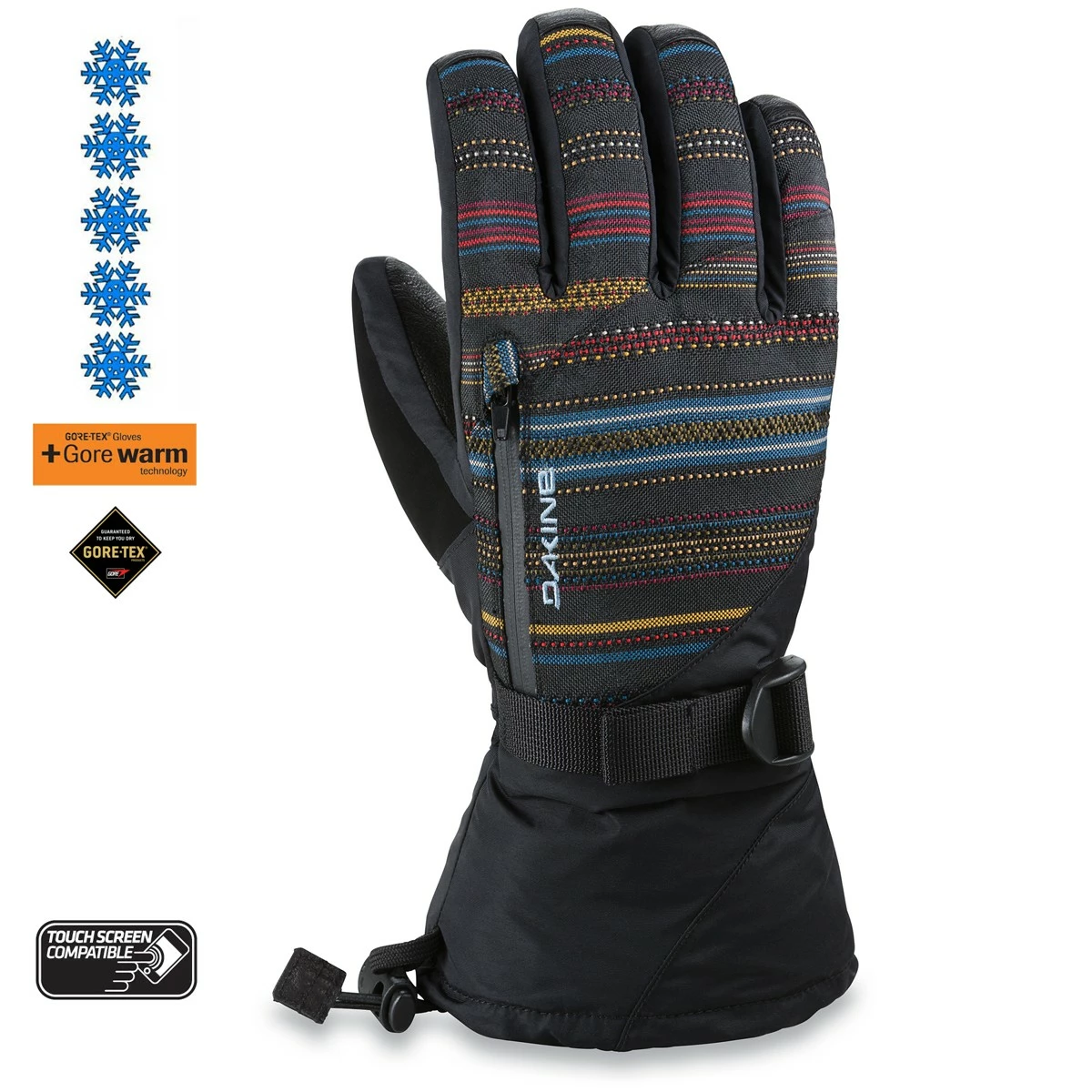 Dakine Leather Sequoia Glove Ski- / Snowboard Gloves Nevada 1 Dakine Leather Sequoia Glove Ski- / Snowboard Gloves Nevada