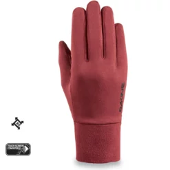 Dakine Womens Storm Liner Gloves Rosewood