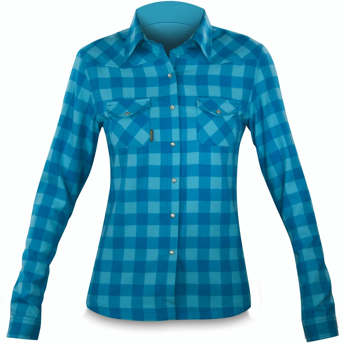 Dakine Womens Cypress Flannel Shirt Monaco Plaid 1 Dakine Womens Cypress Flannel Shirt Monaco Plaid