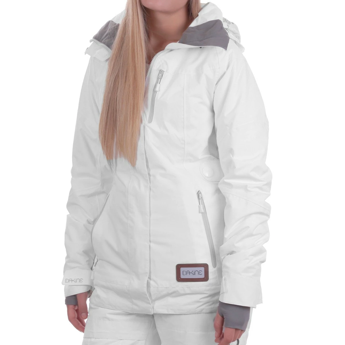 Dakine Womens Skye Jacket Ski- / Snowboard Jacket White 2 Dakine Womens Skye Jacket Ski- / Snowboard Jacket White - Image 2