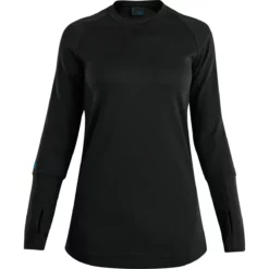 Dakine Womens Hex Crew Longsleeve Black