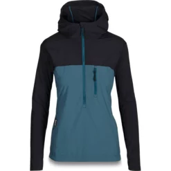 Dakine Womens Reserve Windbreaker Jacket Black / Stargazer