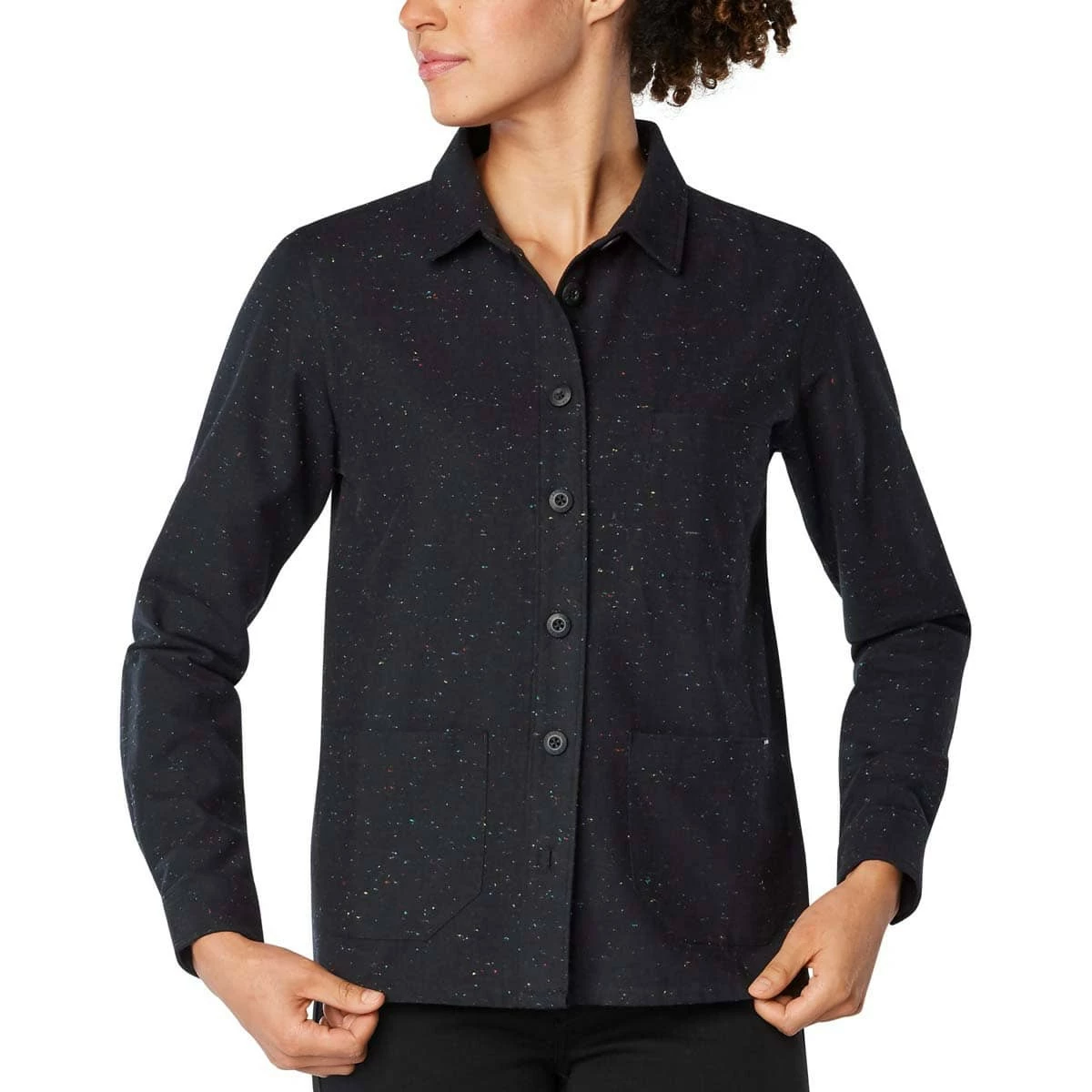 Dakine Alberta Flannel Shirt Black 4 Dakine Alberta Flannel Shirt Black - Image 4