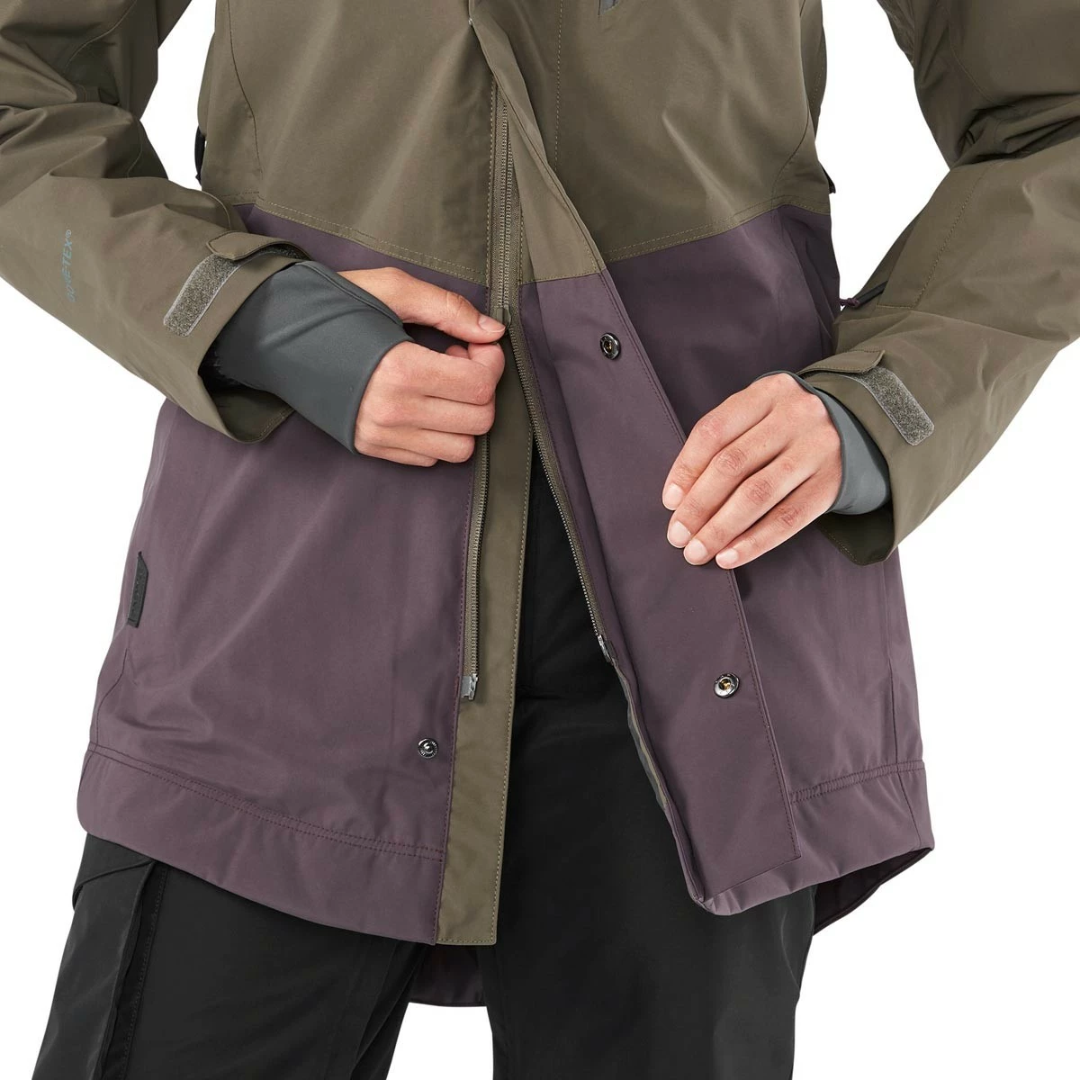 Dakine Silcox 2L Ins Jacket Ski- / Snowboard Jacket Tarmac / Amethyst 7 Dakine Silcox 2L Ins Jacket Ski- / Snowboard Jacket Tarmac / Amethyst - Image 7