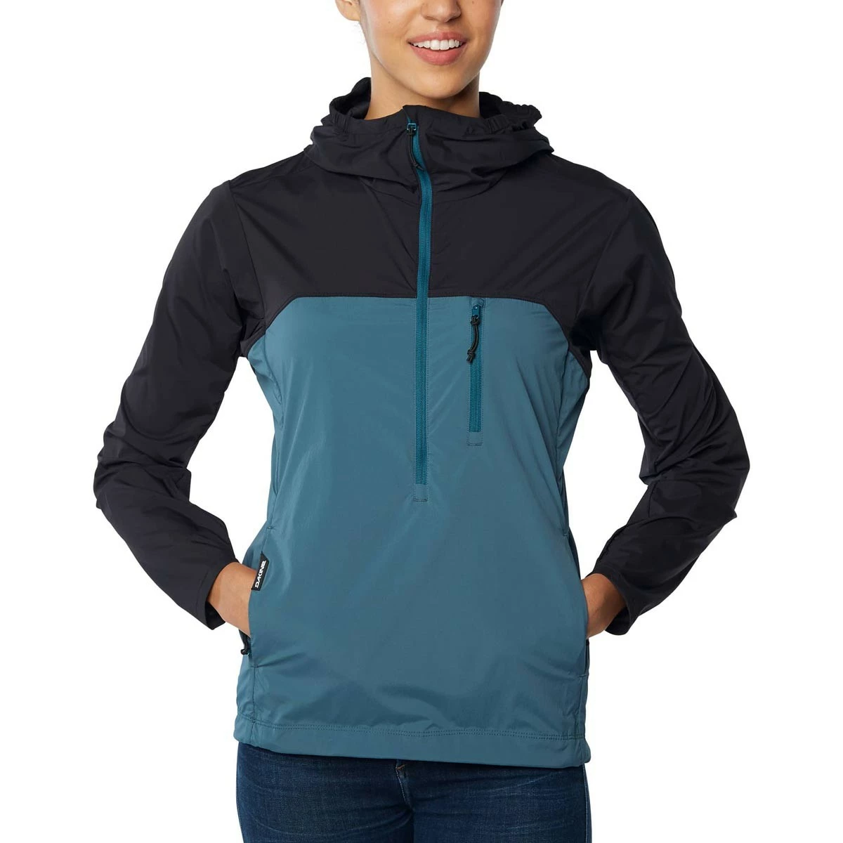 Dakine Womens Reserve Windbreaker Jacket Black / Stargazer 4 Dakine Womens Reserve Windbreaker Jacket Black / Stargazer - Image 4