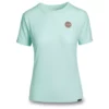 Dakine Women's Dauntless Loose Fit Short Sleeve Top Pastel Current Heather