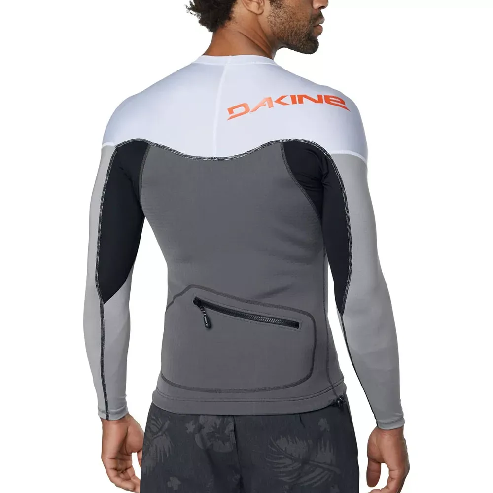 Dakine Men's Storm Long Sleeve Snug Fit Shirt Carbon 2 Dakine Men's Storm Long Sleeve Snug Fit Shirt Carbon - Image 2