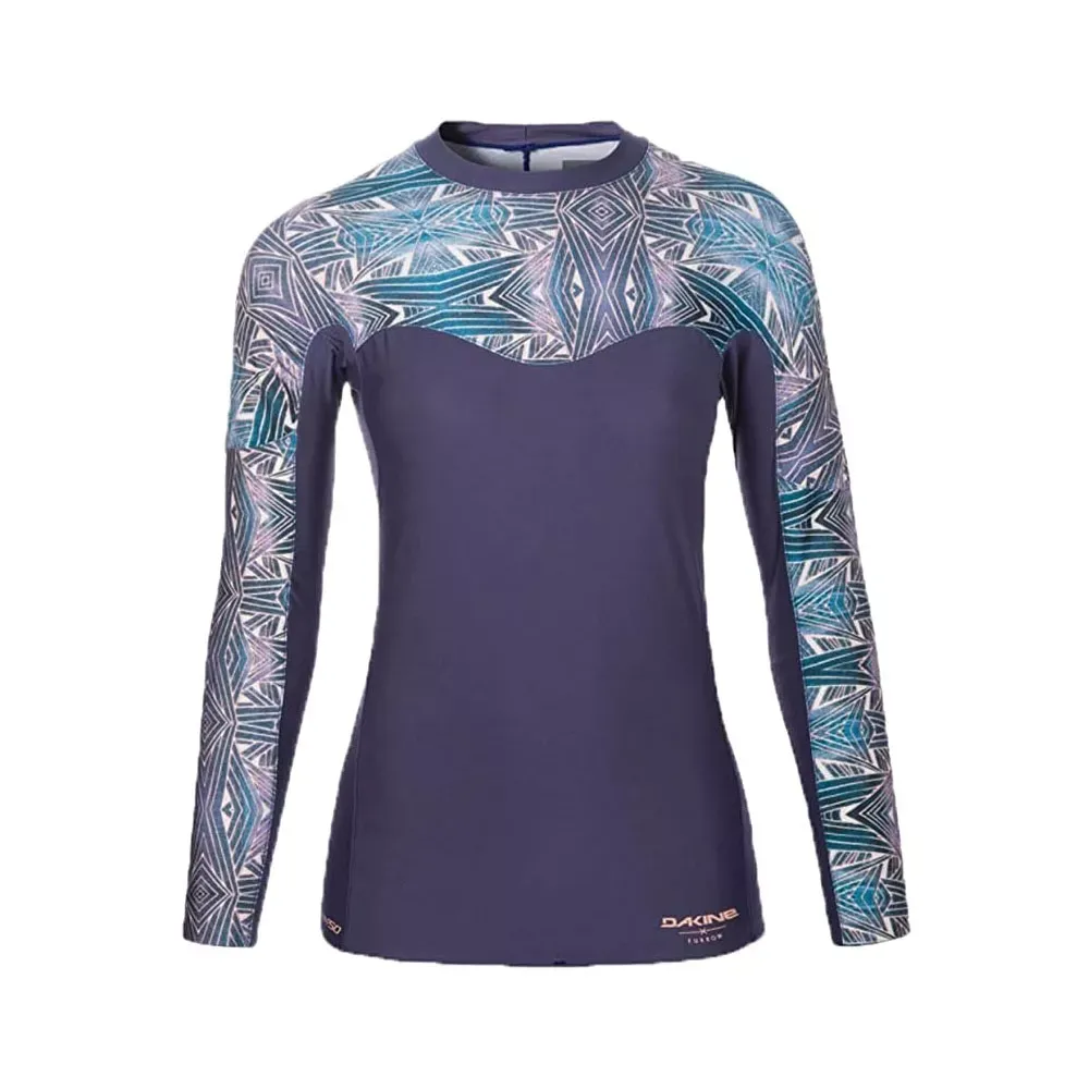 Dakine Women's Persuasive Snug Fit Long Sleeve Top Furrow XS 1 Dakine Women's Persuasive Snug Fit Long Sleeve Top Furrow XS