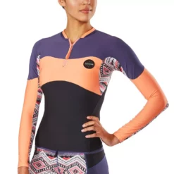 Dakine Women's Persuasive Snug Fit Long Sleeve Zip Up Top Lizzy XS 6 Dakine Women's Persuasive Snug Fit Long Sleeve Zip Up Top Lizzy XS -Dakine Store persuasivelizzy3